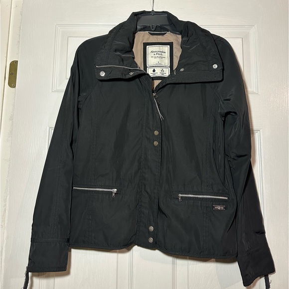 Abercrombie & Fitch Jackets & Blazers - Abercrombie & Fitch Black Water Resistant Jacket